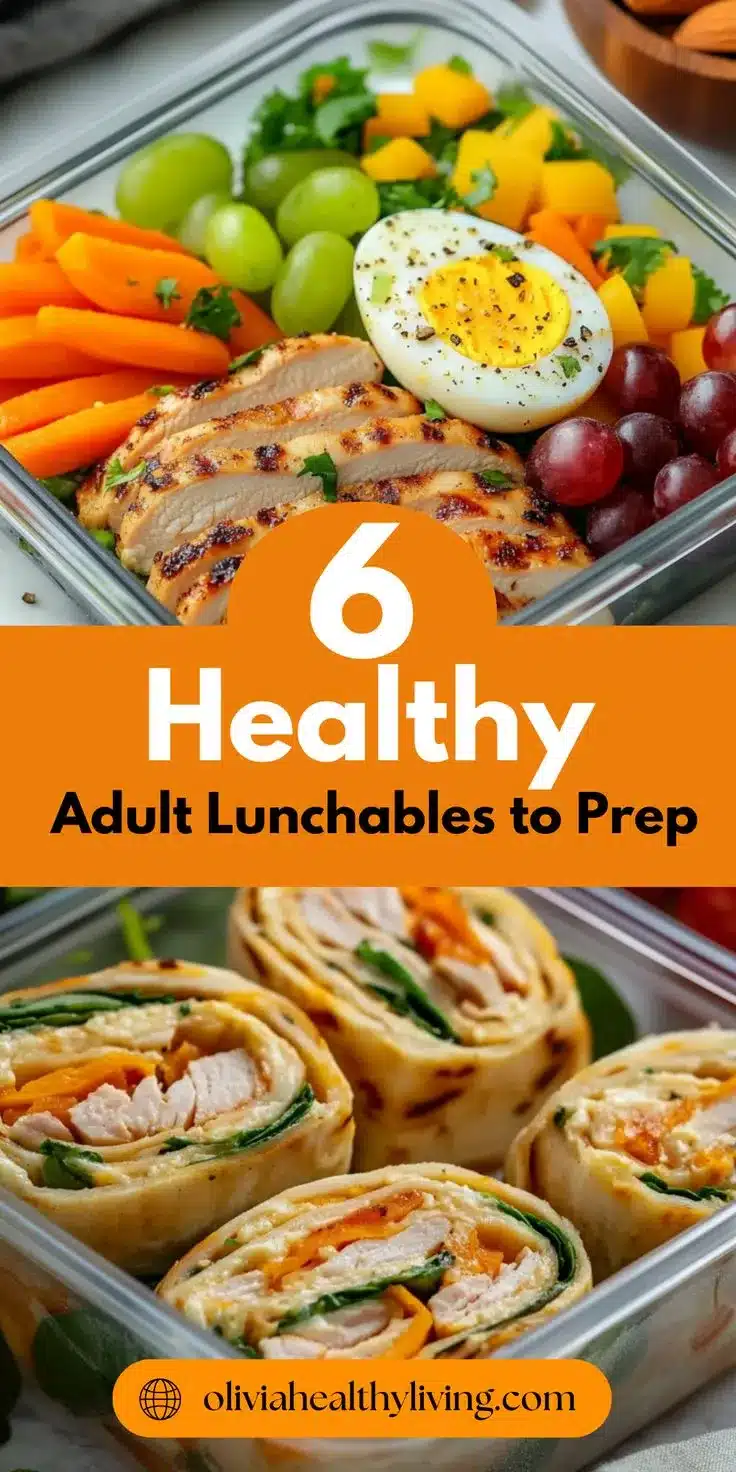 6 Healthy Adult Lunchables – Easy Meal Prep Ideas recipe