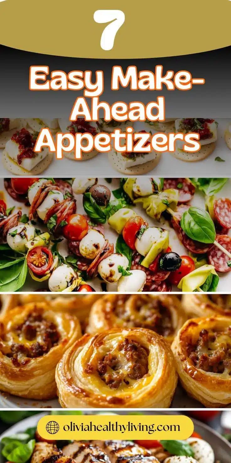 7 Easy Make-Ahead Appetizers for Any Occasion recipes