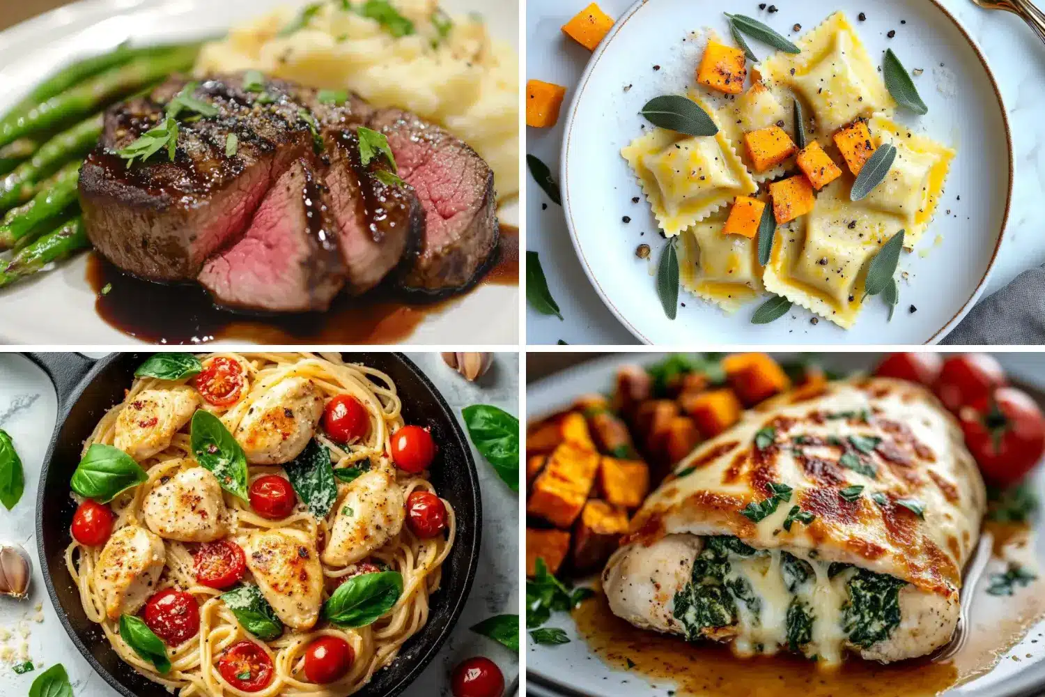 6 Delicious Recipes for a Romantic Dinner for Two