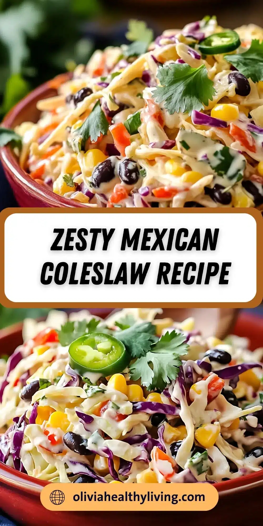  Mexican coleslaw recipe with cilantro and jalapeño