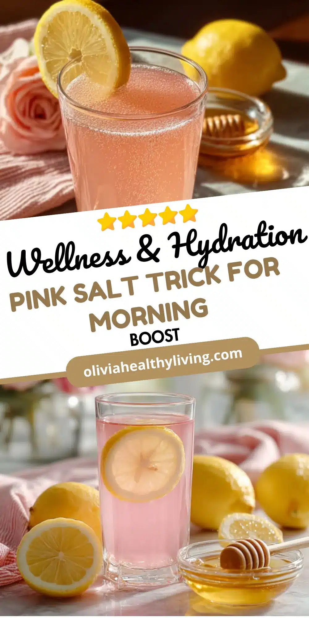 Pink Salt Trick Recipe for Morning Wellness