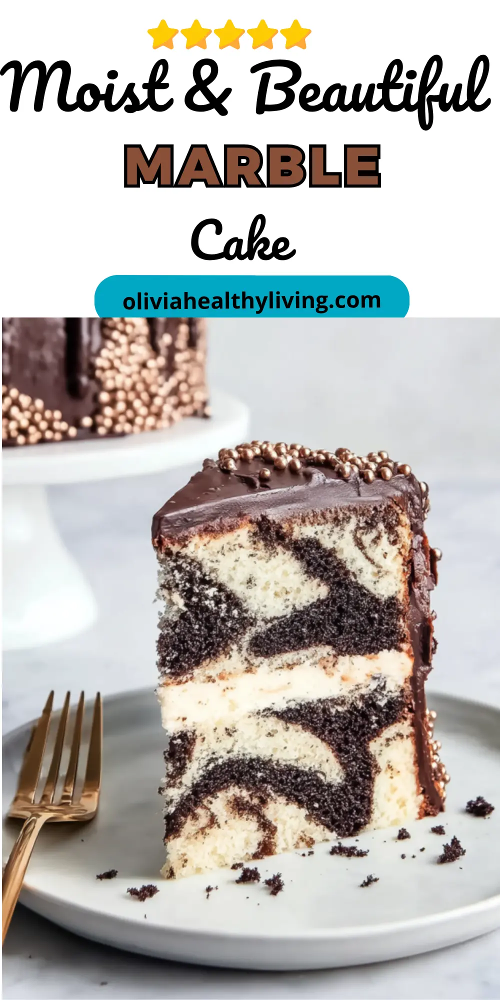 Marble cake slice promotional image